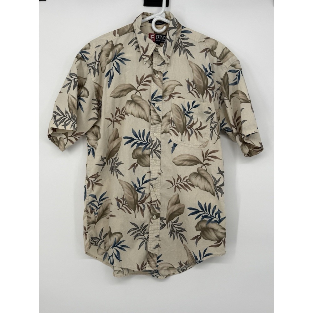 Chaps Ralph Lauren Short Sleeve Button Down Medium